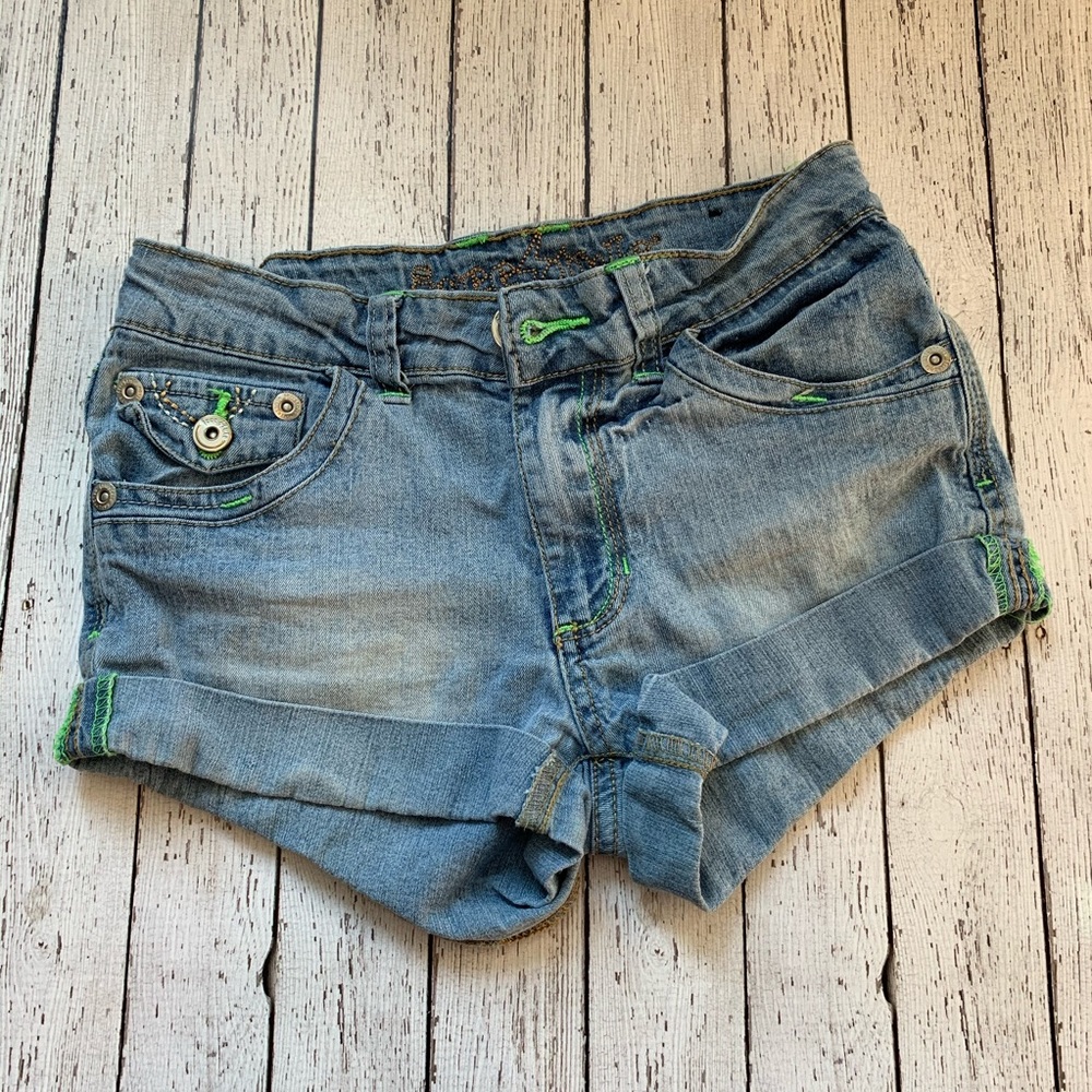Girls Freestyle Shorts Denim Sz 10